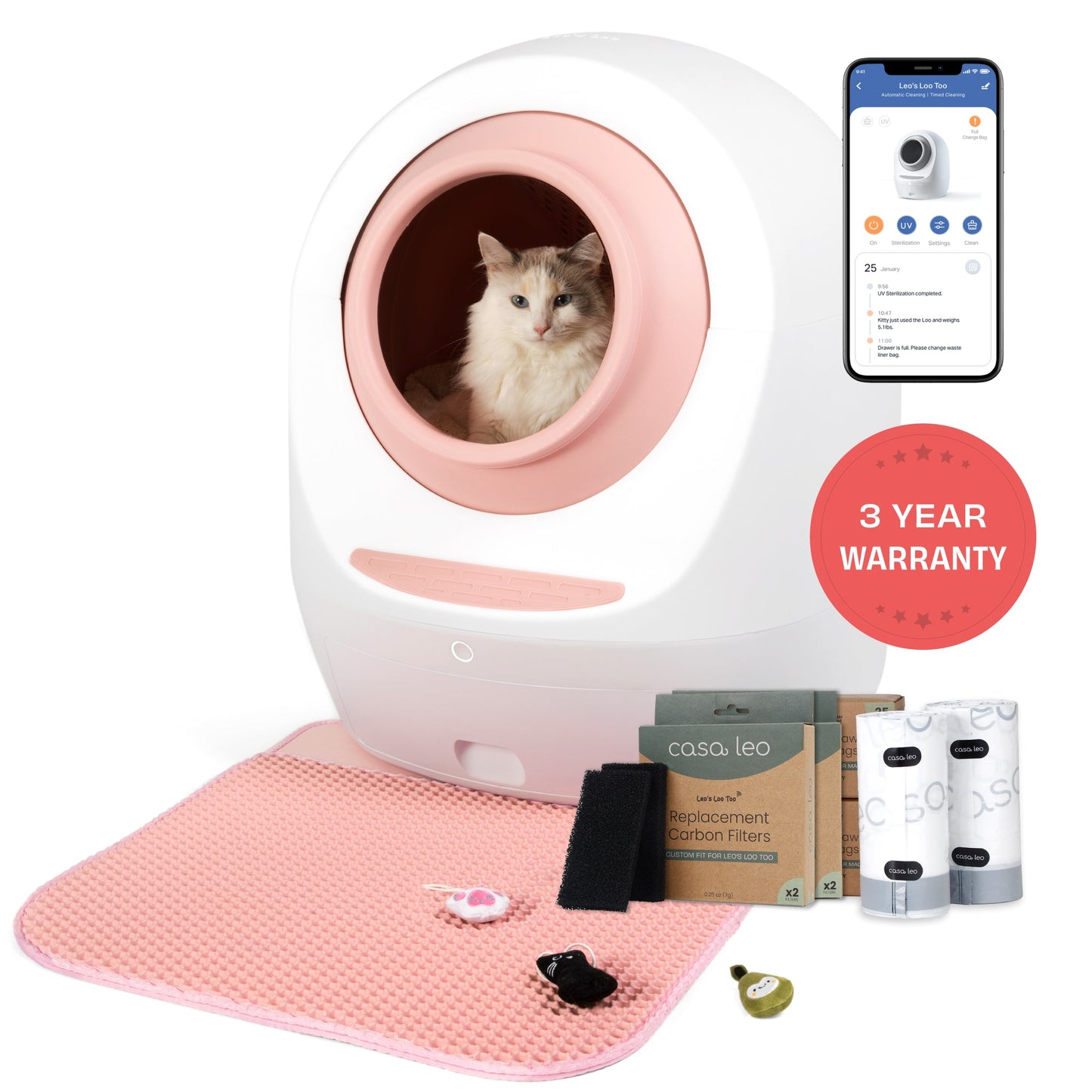 Leo's Loo Too Super Starter Bundle + 3 Year Warranty - Casa Leo