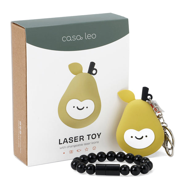 Rechargeable Laser Toy Pear Casa Leo