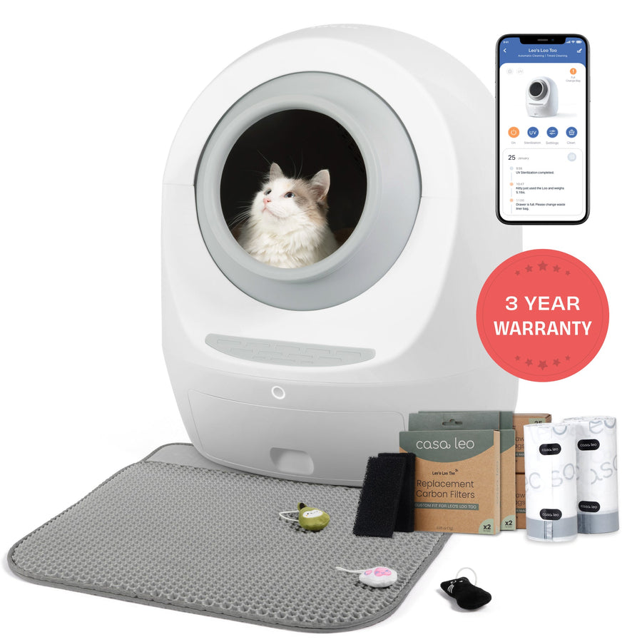 Leo's Loo Too Super Starter Bundle + 3 Year Warranty - Casa Leo